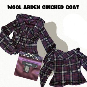 Arden B Cinched Peacoat